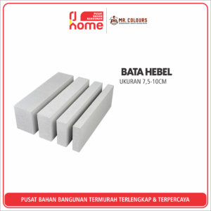 BATA HEBEL UKURAN 7,5 CM / 10 CM