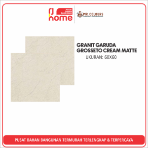 GRANIT GARUDA GROSSETO CREAM G66187 60 × 60 MATTE