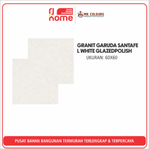 GRANIT GARUDA SANTAFE L WHITE GST68111 60 × 60 GLAZED POLISH