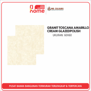 GRANIT TOSCANA AMARILLO CREAM 60 × 60 GLAZED POLISH