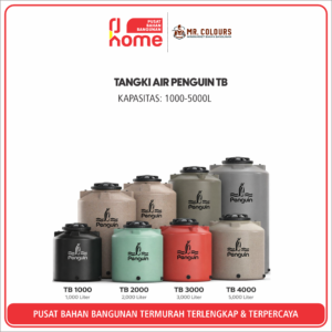 TANGKI AIR PENGUIN TB 1000 – 5000 LITER